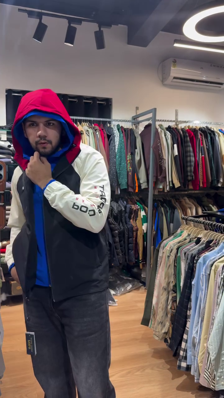 Urban Storm Colorblock Hooded Jacket