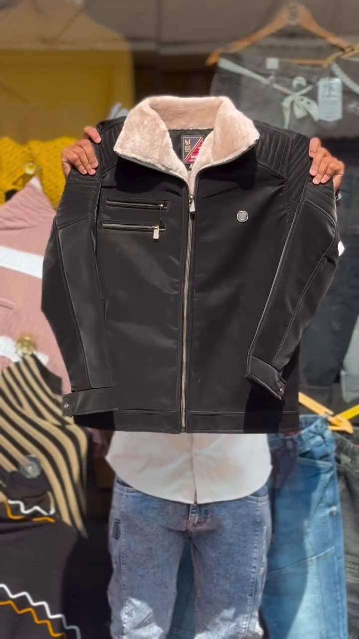 Luxury Fur-Collar Winter Jacket for Men