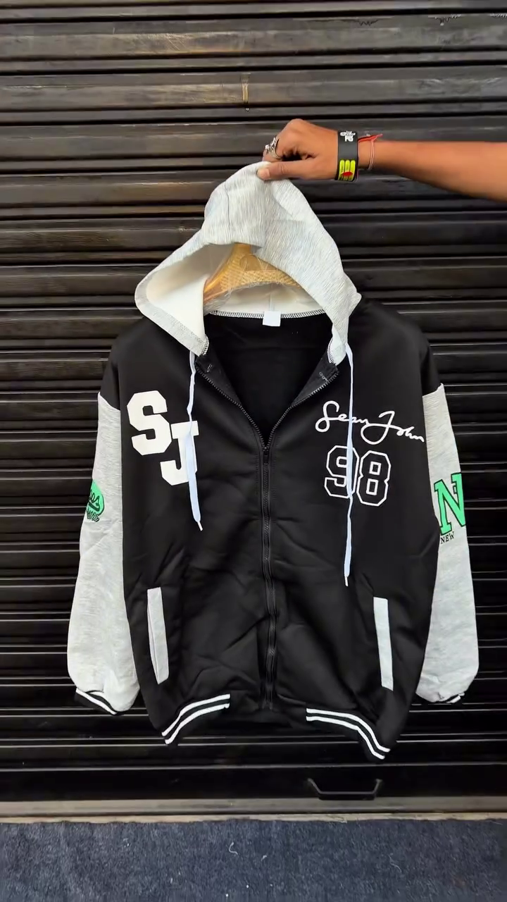 ✨ Urban Edge Color-Block Hooded Jacket ✨