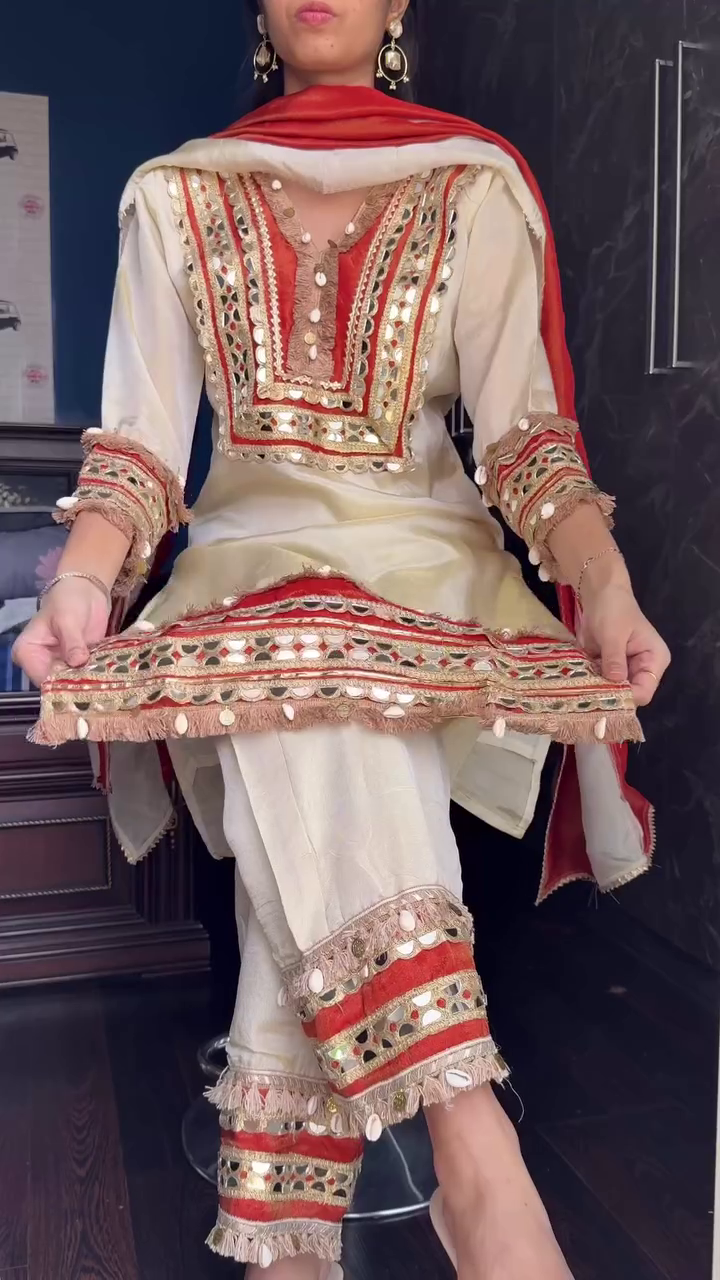 ✨ Regal Grace Embroidered Ethnic Suit Set with Dupatta ✨