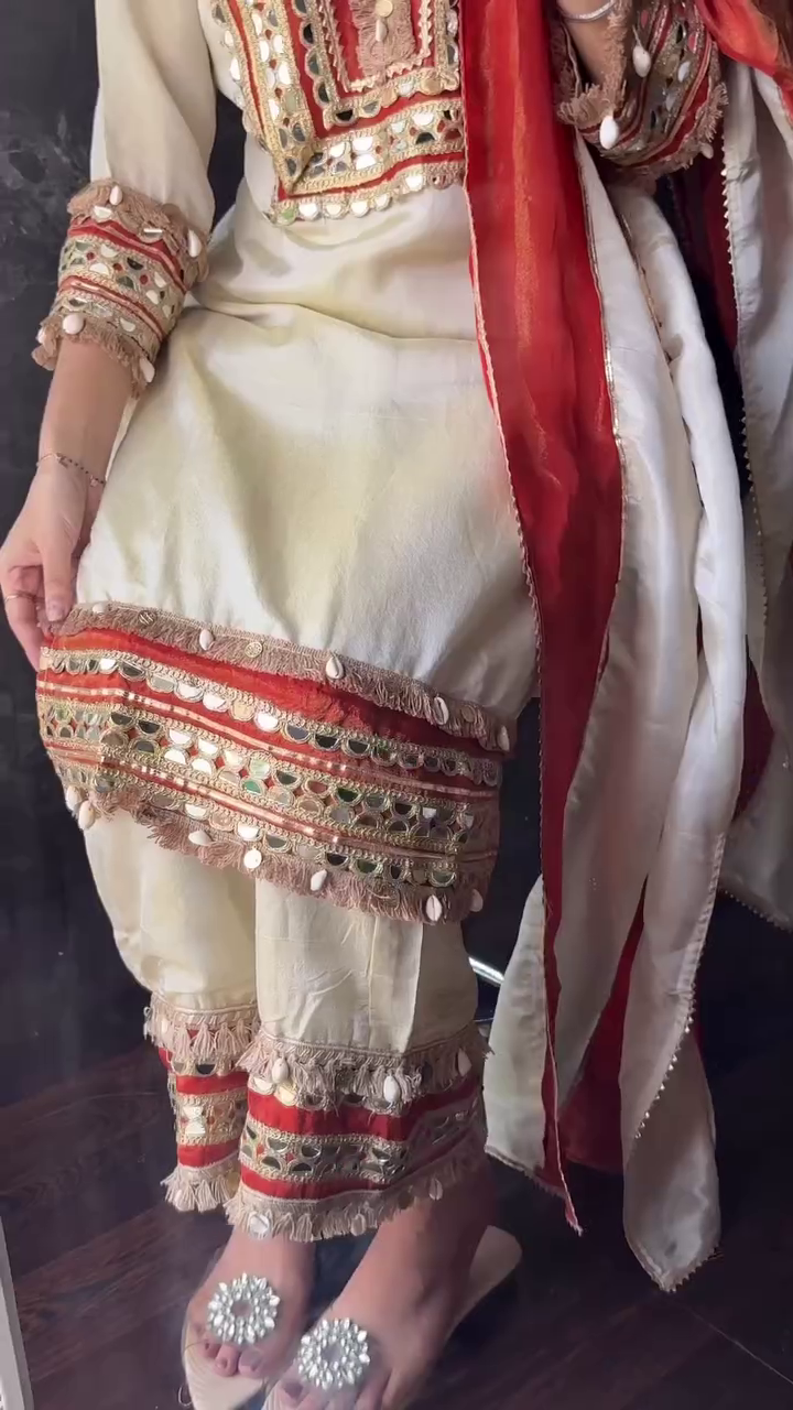 ✨ Regal Grace Embroidered Ethnic Suit Set with Dupatta ✨