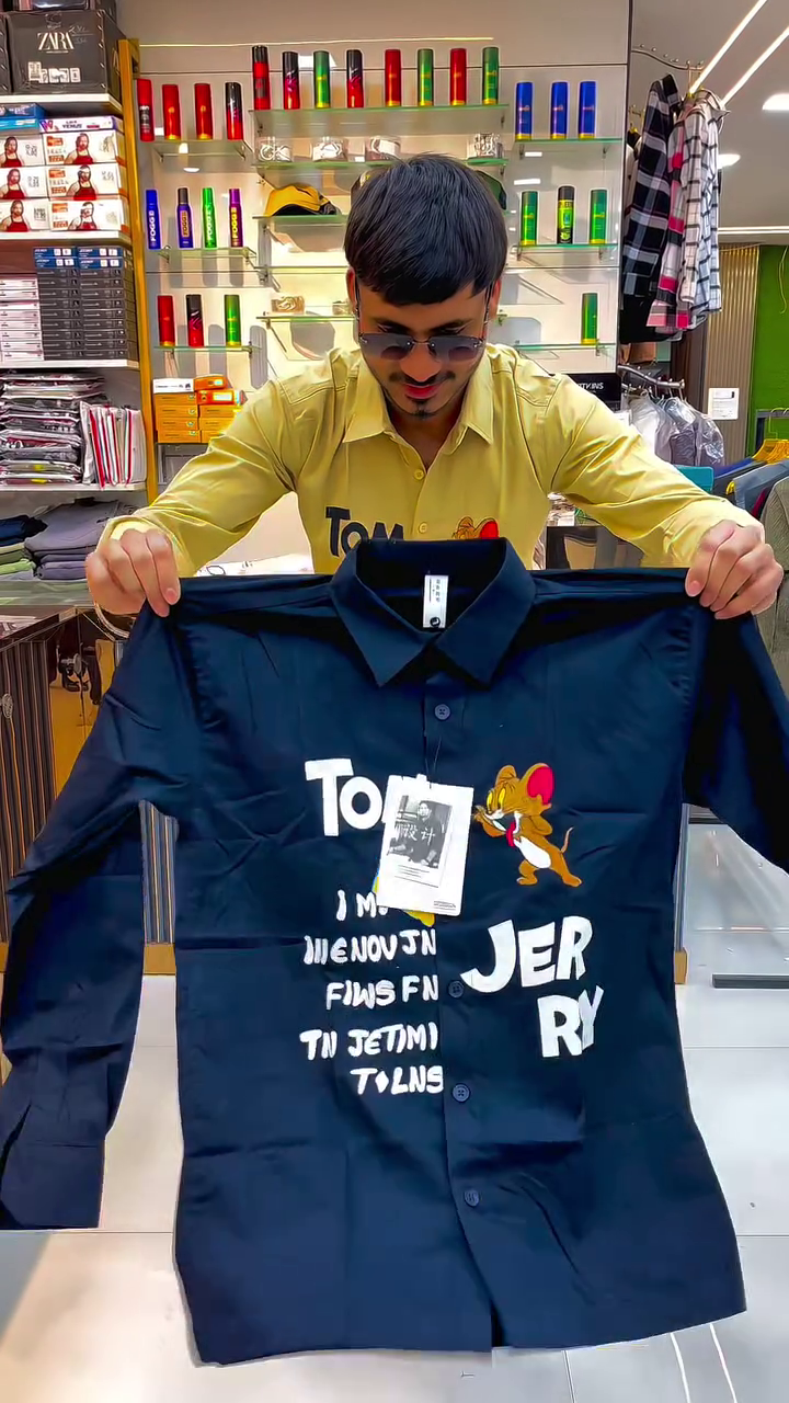 Tom & Jerry Playtime Premium Casual Shirt for Men