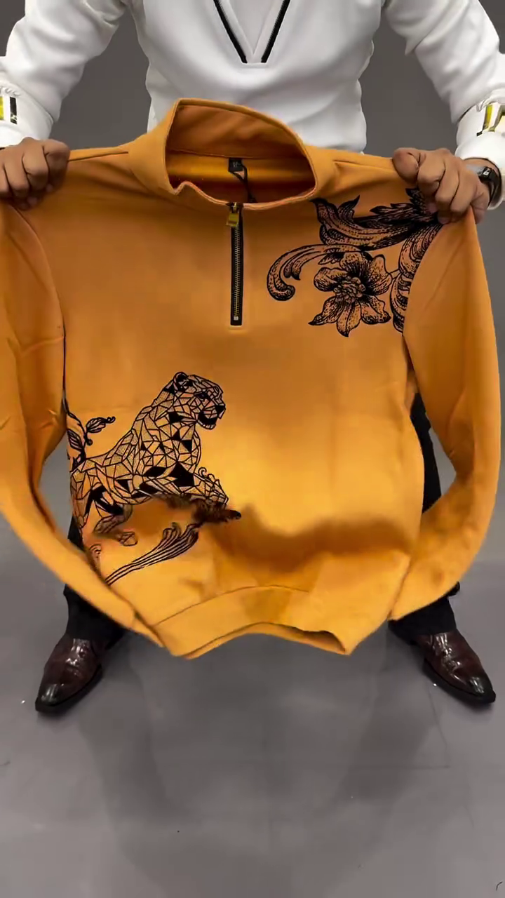 Royal Beast Luxe Graphic Sweatshirt