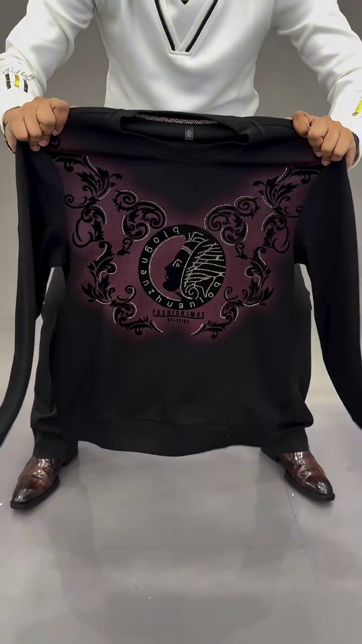 Royal Beast Luxe Graphic Sweatshirt