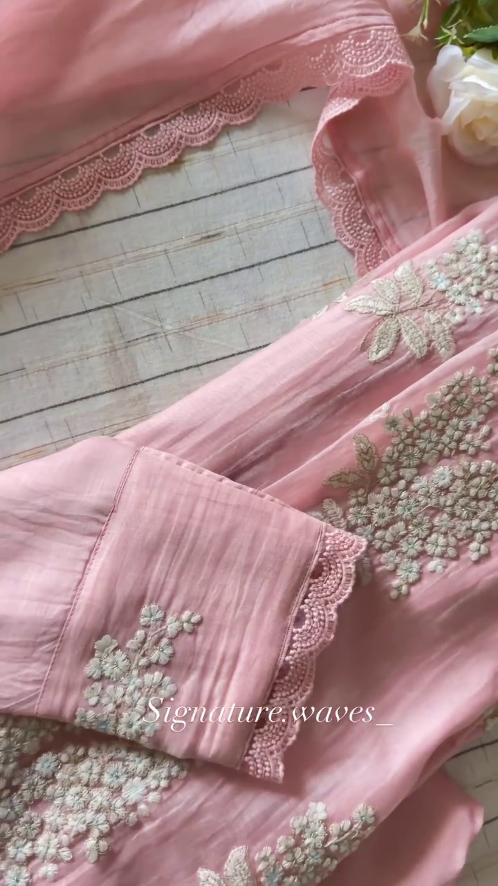 Sage Green Anarkali Dress