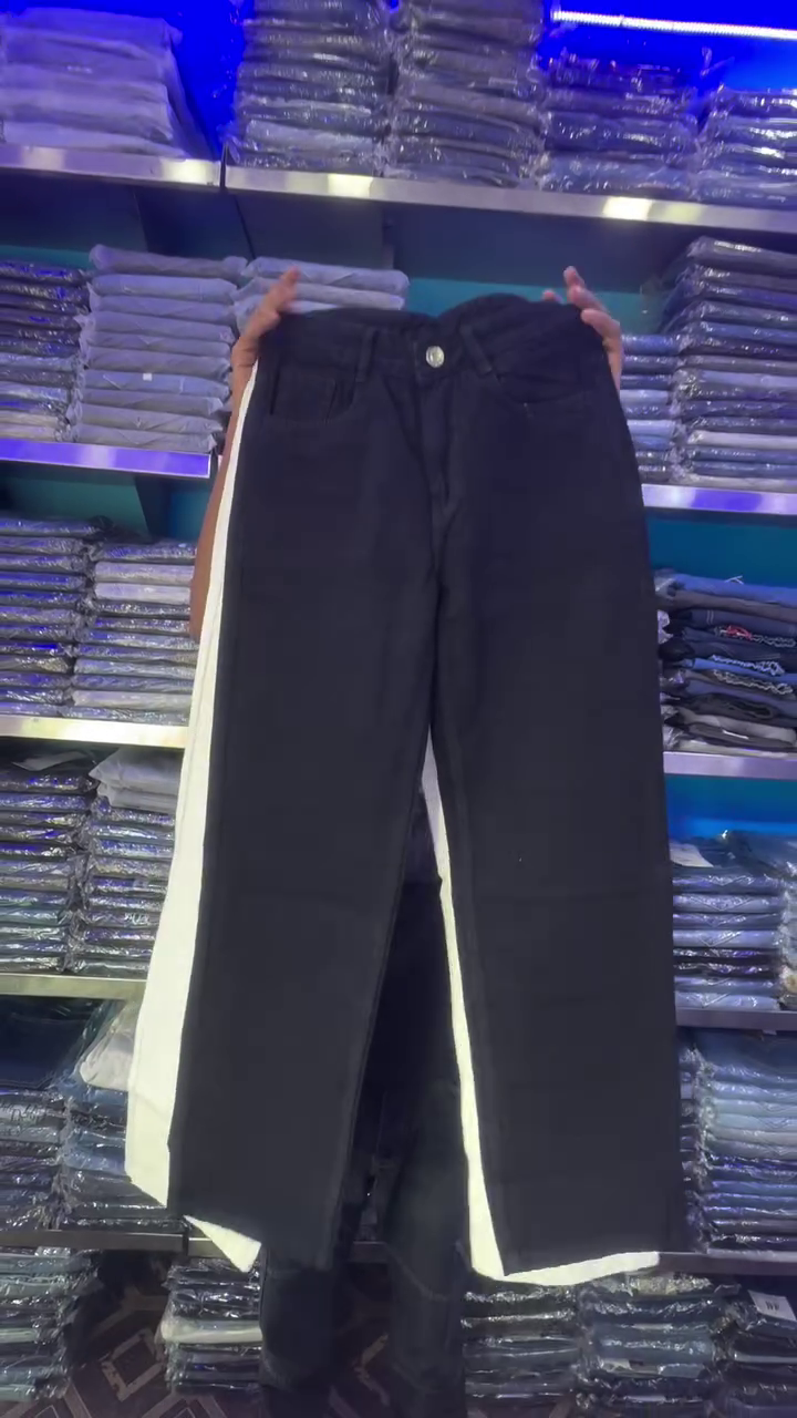 Charcoal Grey Straight-Leg Jeans