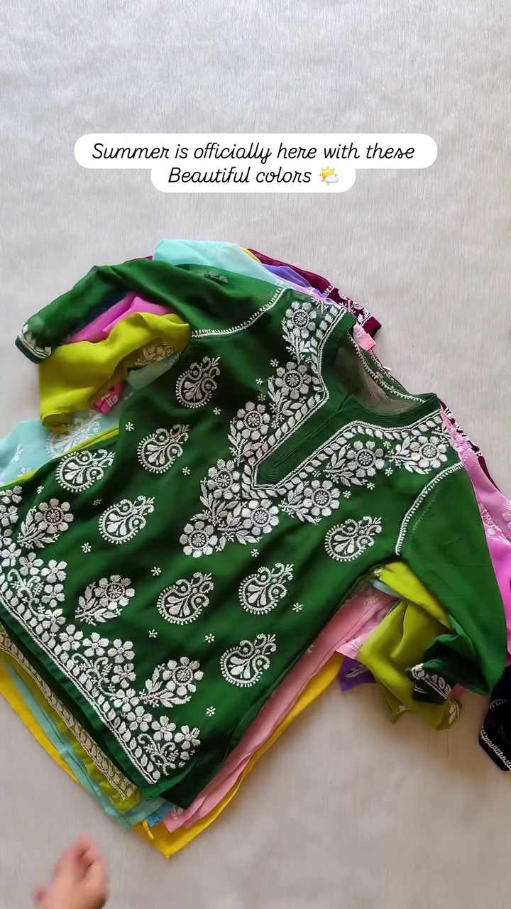 ight Hues & Beautiful Threads for the Sunny Season