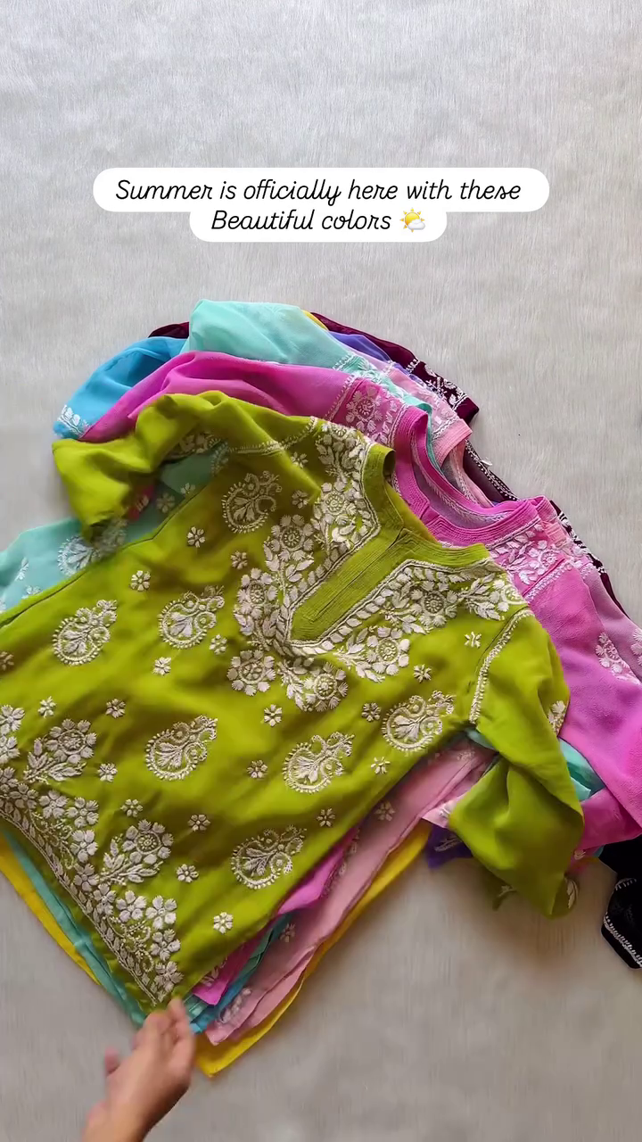 ight Hues & Beautiful Threads for the Sunny Season