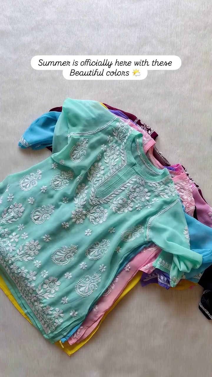 ight Hues & Beautiful Threads for the Sunny Season