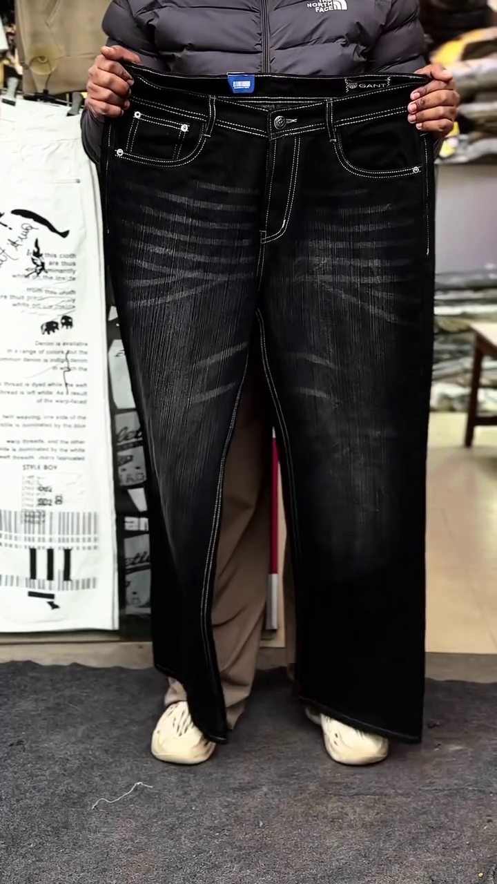 Midnight Distressed Denim