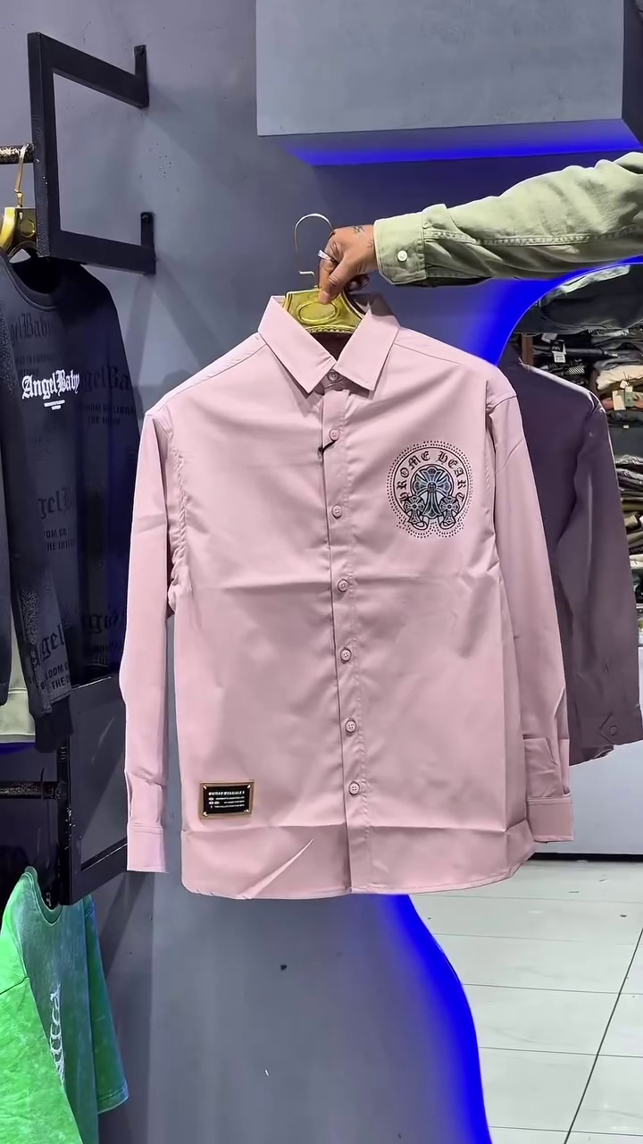 Stylish Mustard Formal Shirt