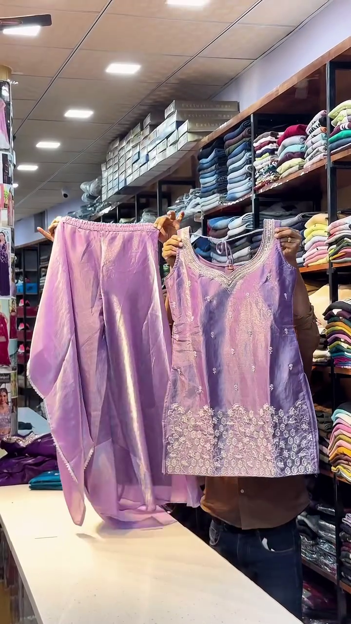 Elegant Teal Traditional Outfit with Embroidery