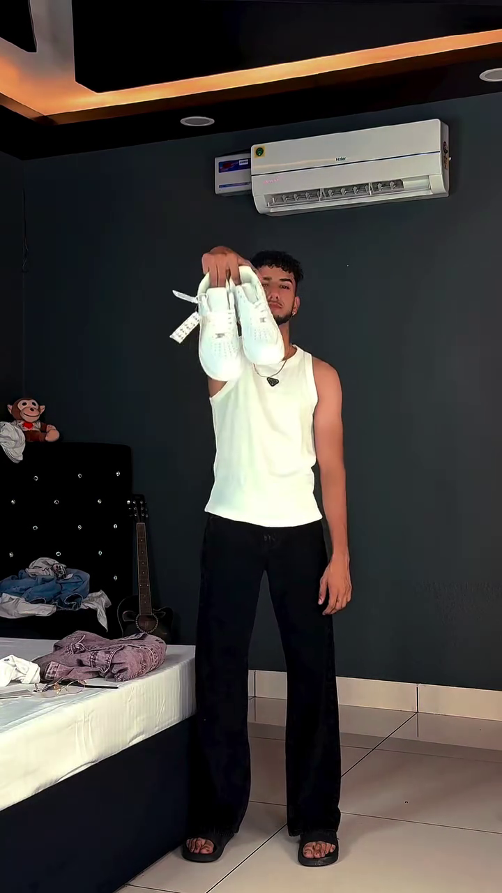 Elegant Black Shirt with Majestic Horse Graphic