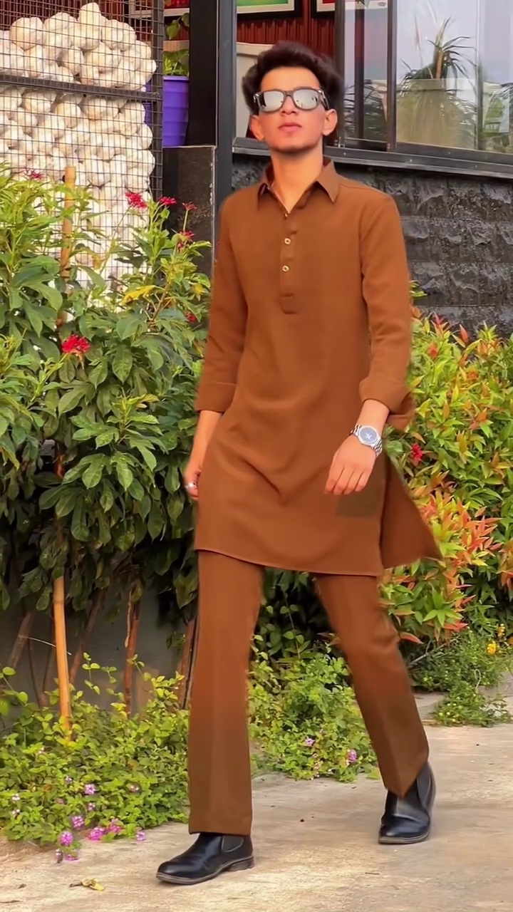 Elegant Brown Kurta