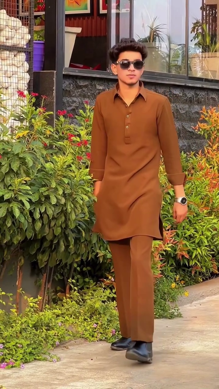 Elegant Brown Kurta