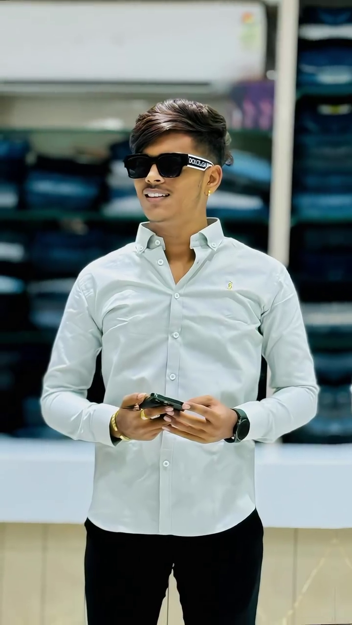 Smart Casual Green Shirt