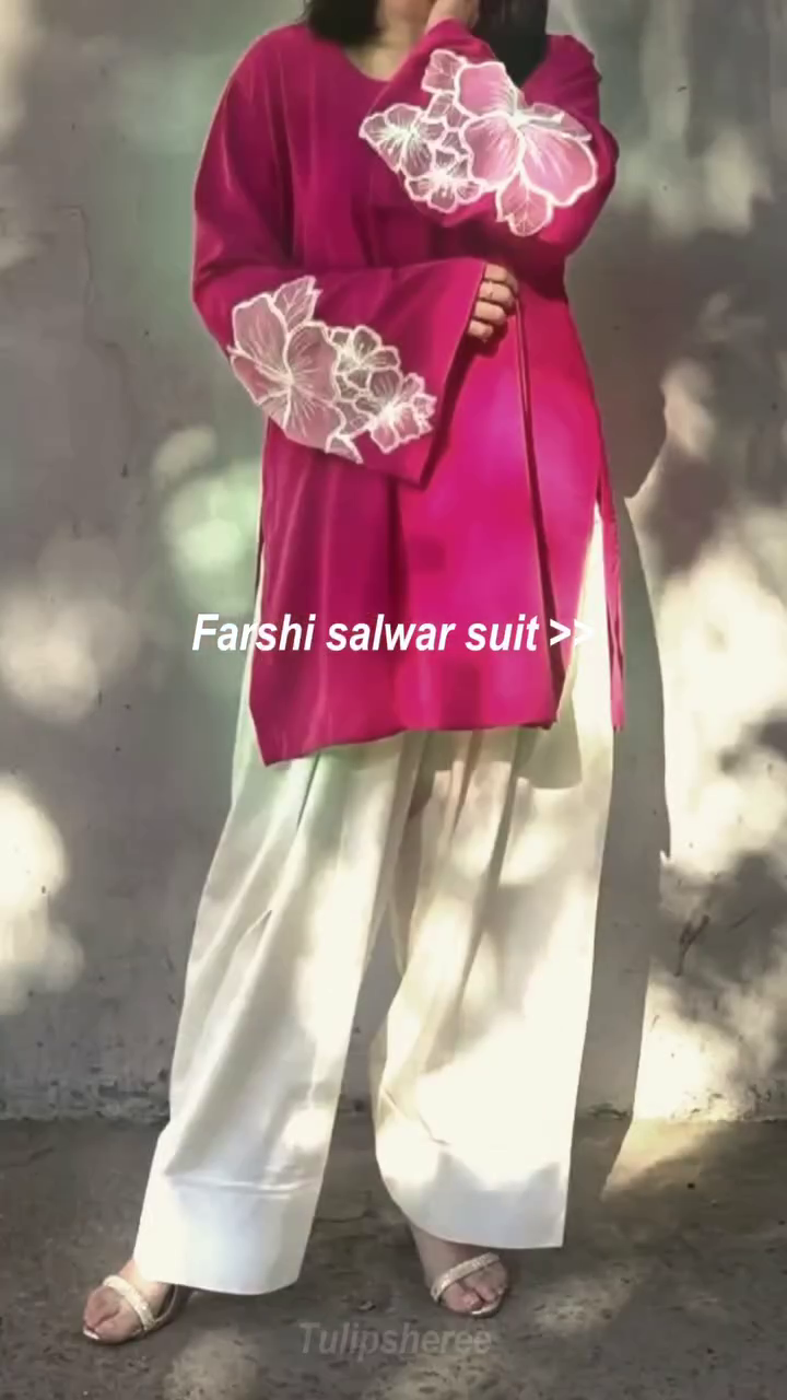 The Graceful Charm of the Farshi Salwar Suit