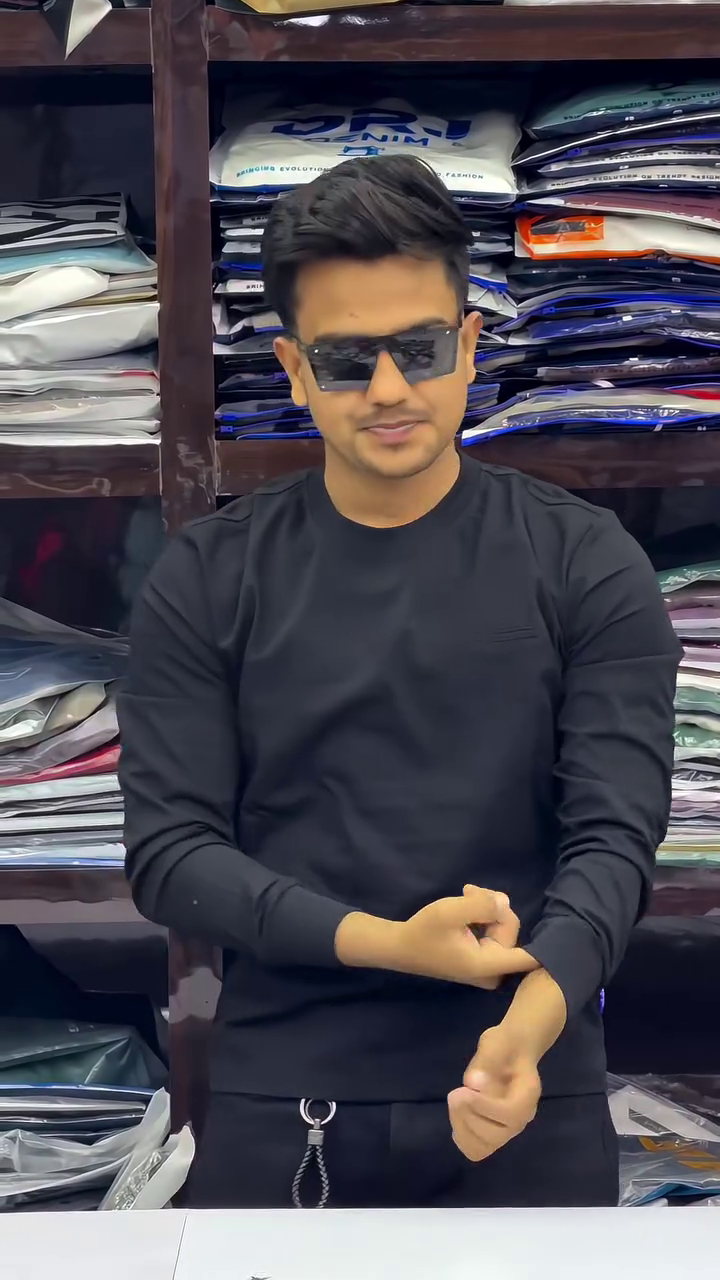 Premium Dark Green Crew Neck Sweatshirt for Men