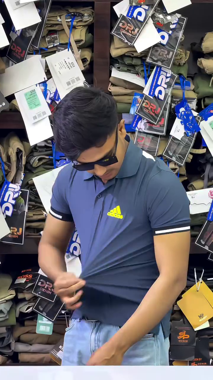 Premium Navy Blue Polo T-Shirt for Men