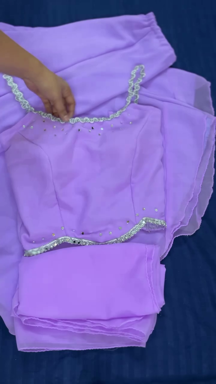 Elegant Lavender Outfit