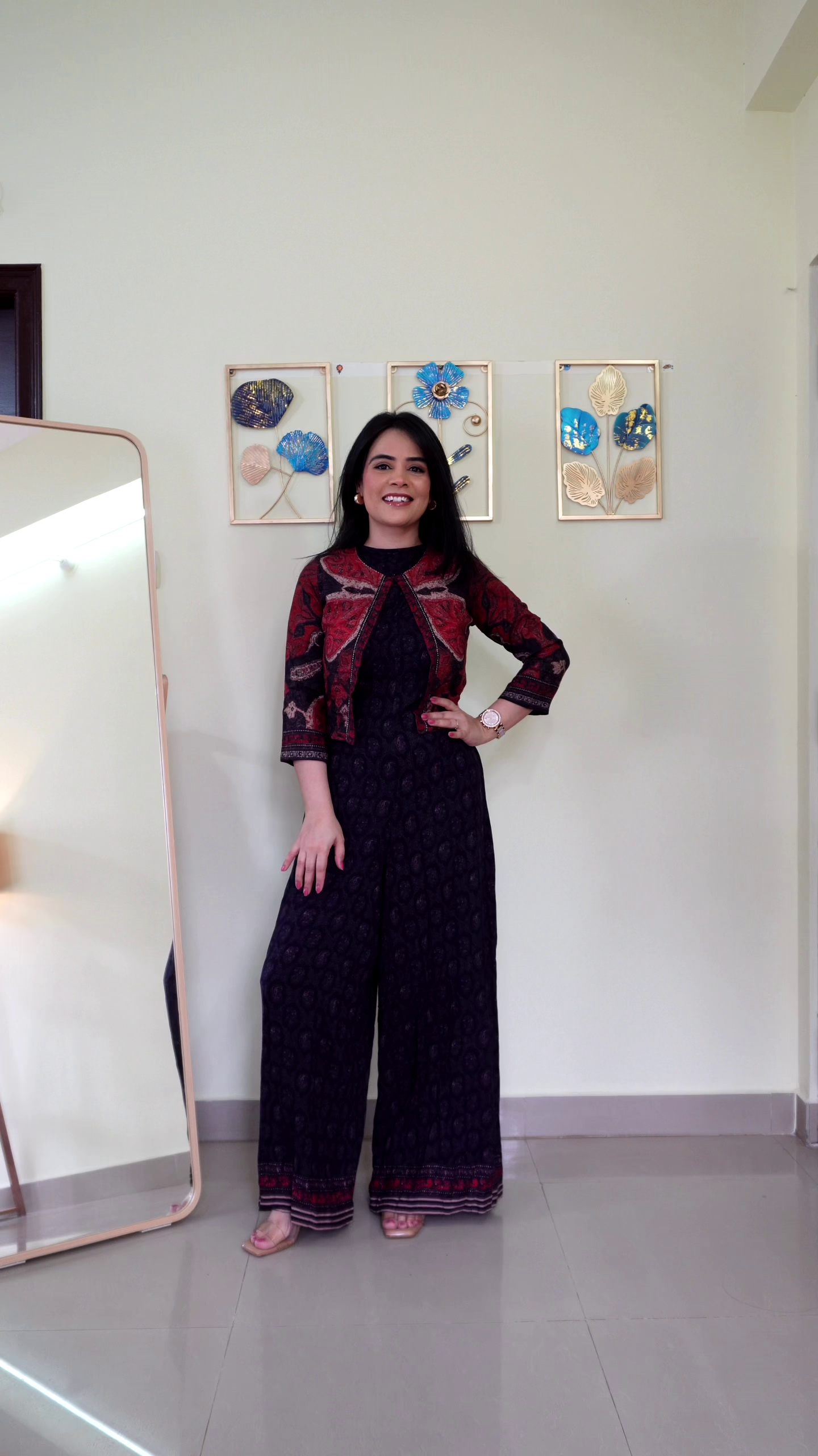 Elegant Black Sleeveless Jumpsuit