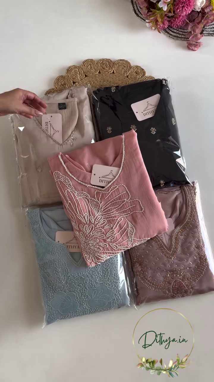 Designer Kurti Collection Display