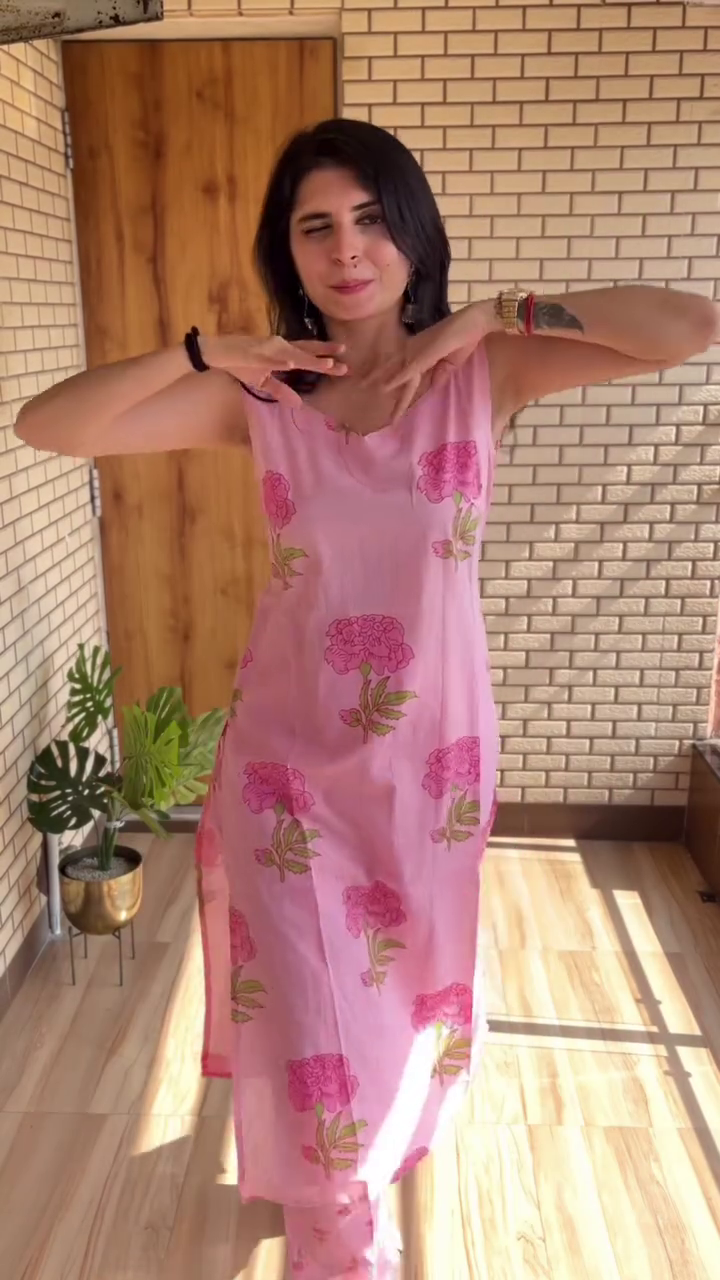 Maroon Ethnic Suit with Dupatta