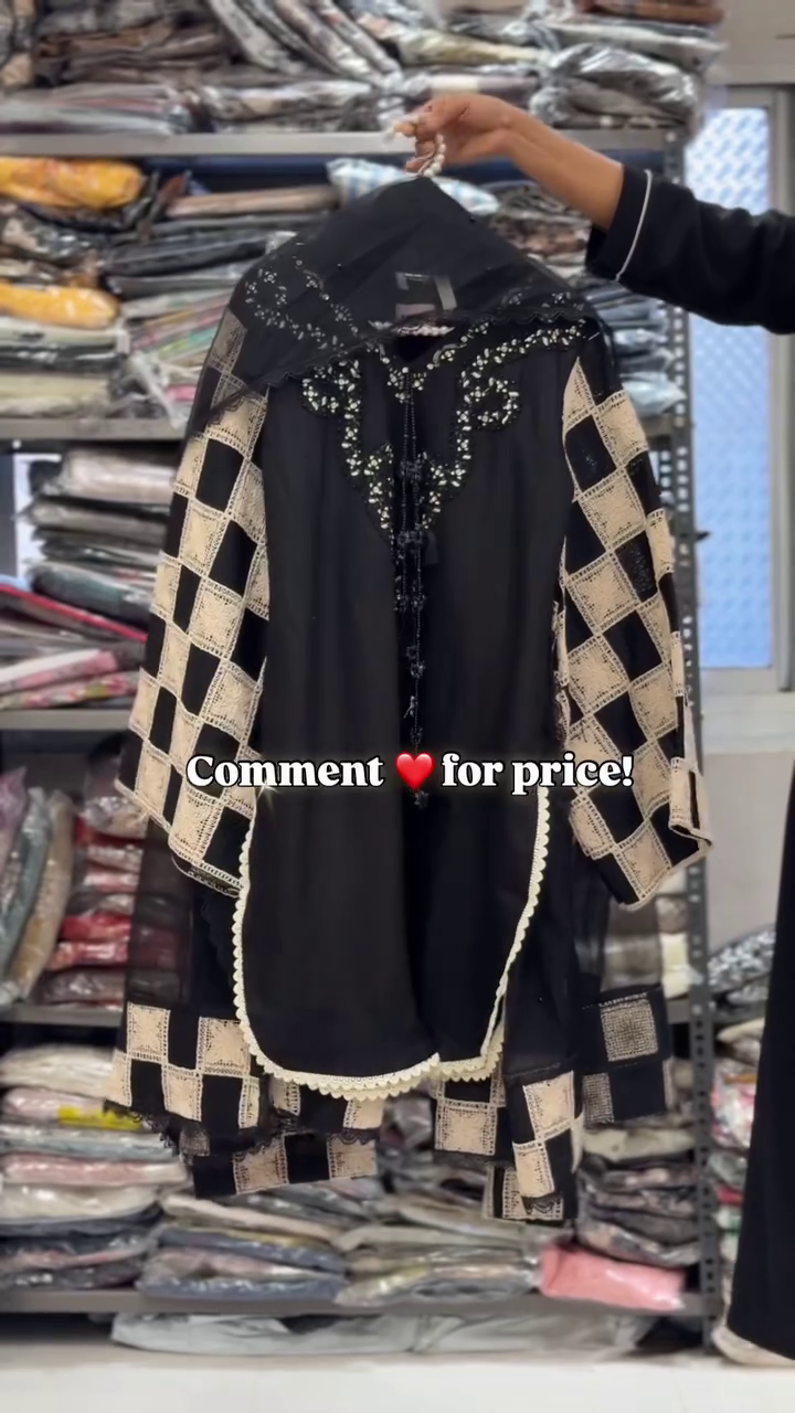 Ivory Embroidered Suit Set