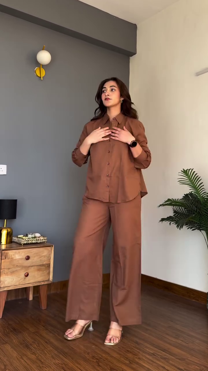 Bold Rust Orange Co-Ord Set