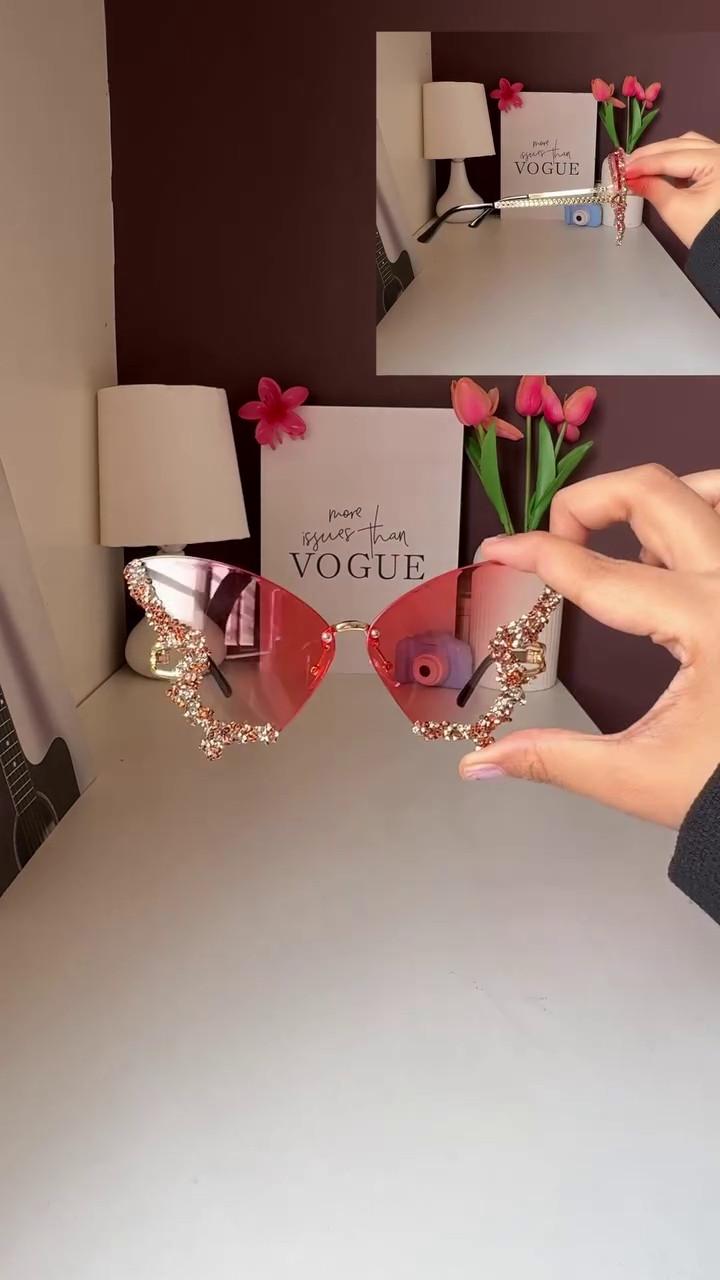 Classic Black Lens Sunglasses