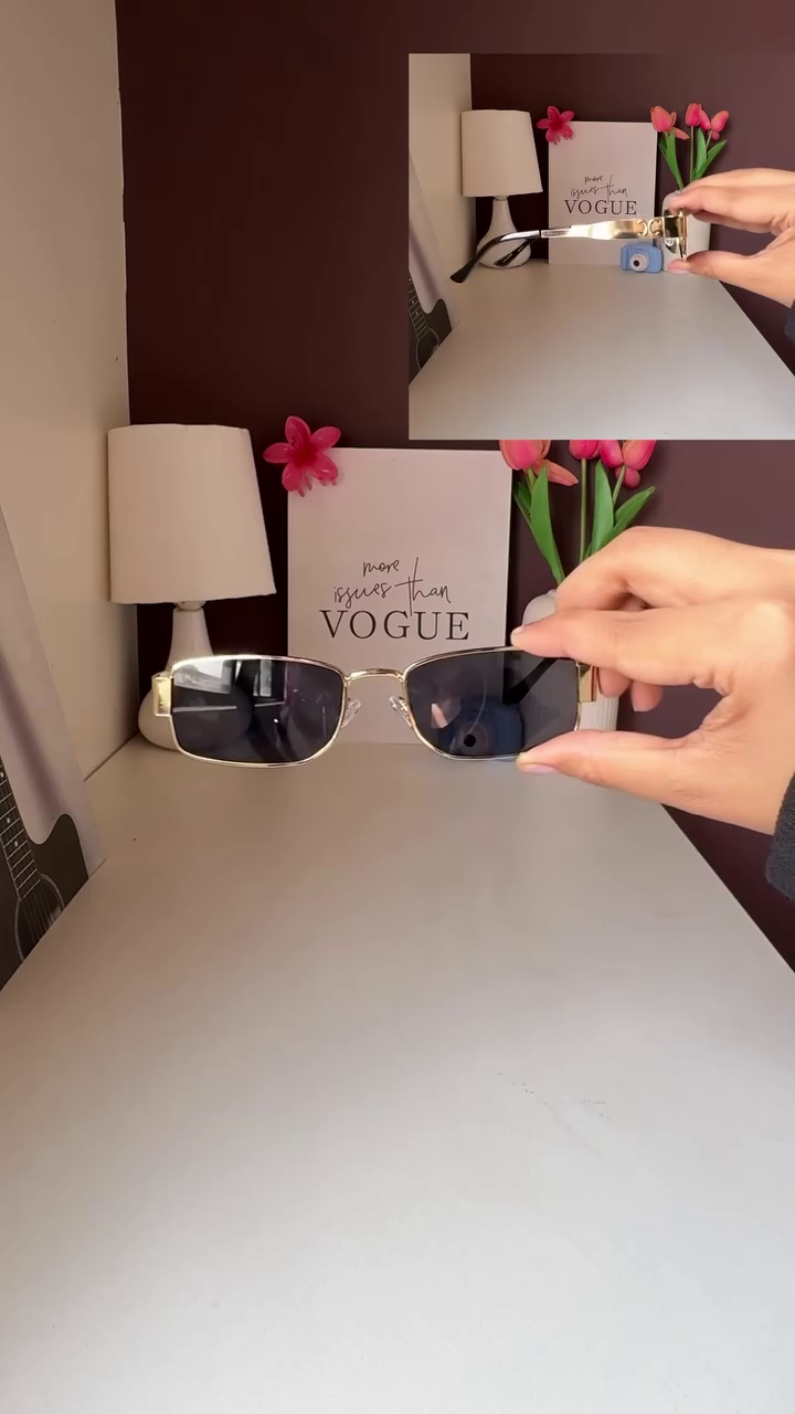 Classic Black Lens Sunglasses