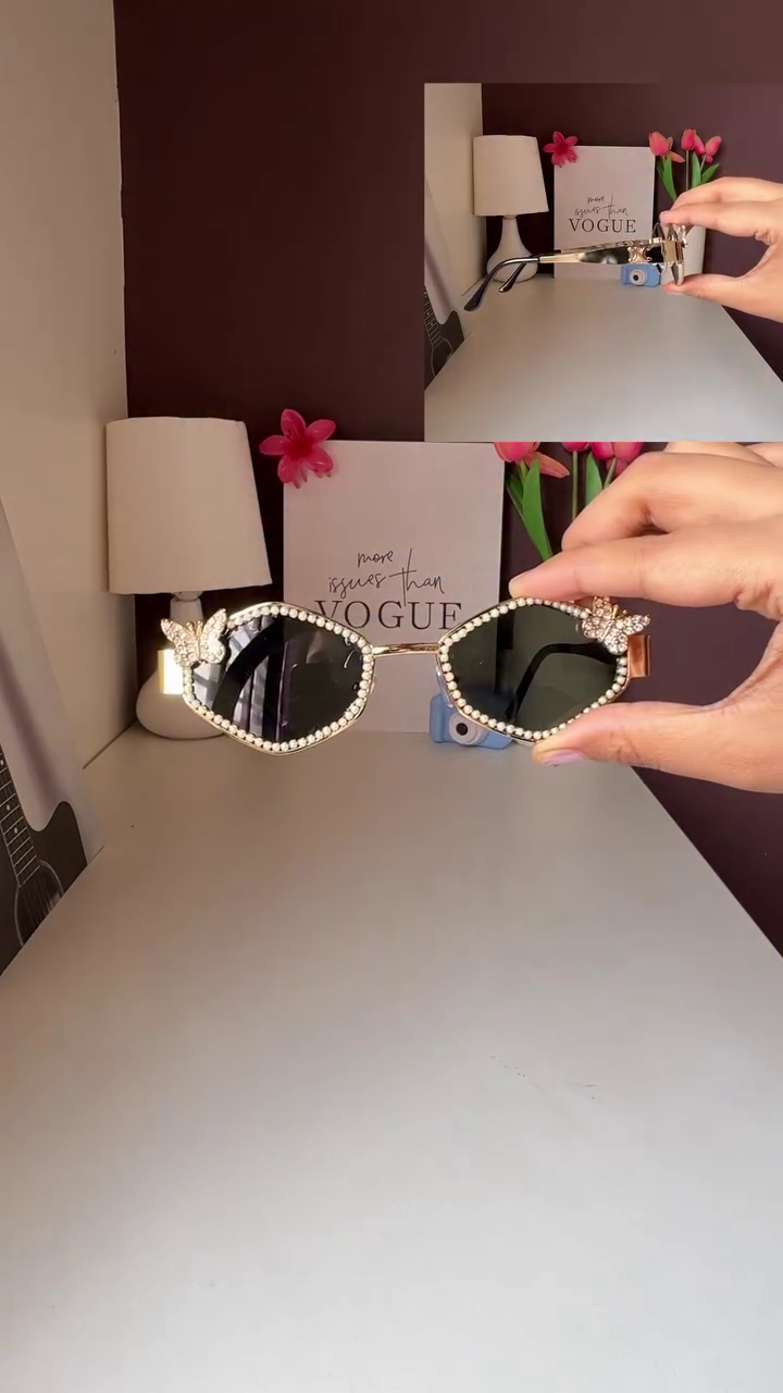 Classic Black Lens Sunglasses