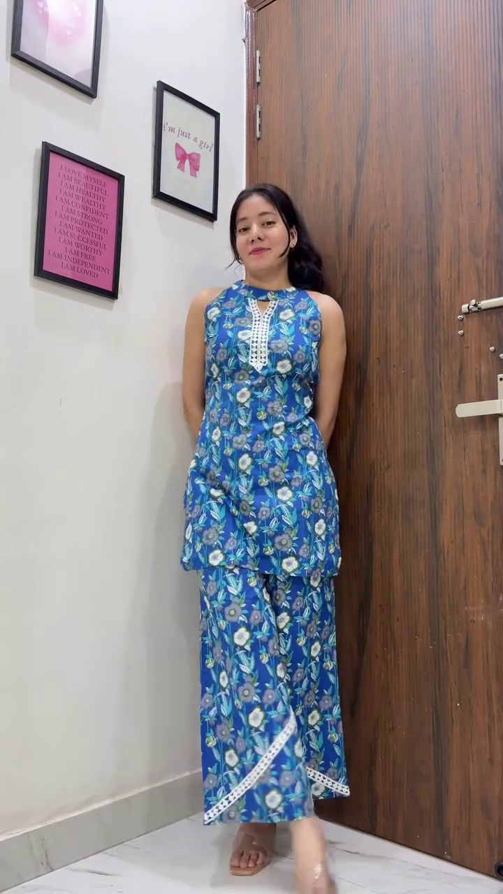 Maroon Printed Co-Ord Set