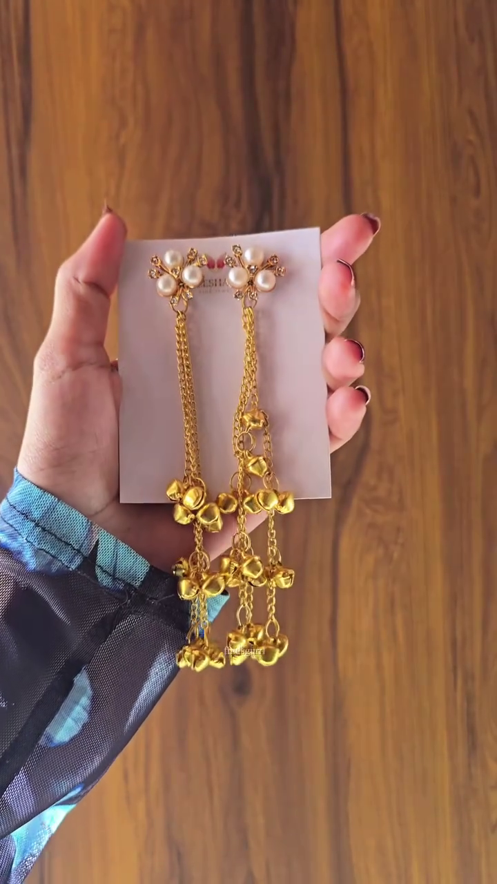 Gold Statement Earrings