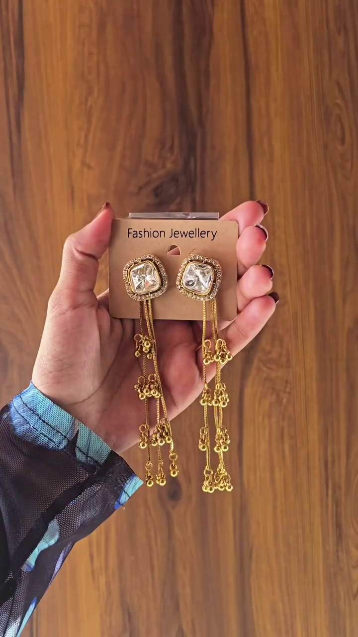 Gold Statement Earrings