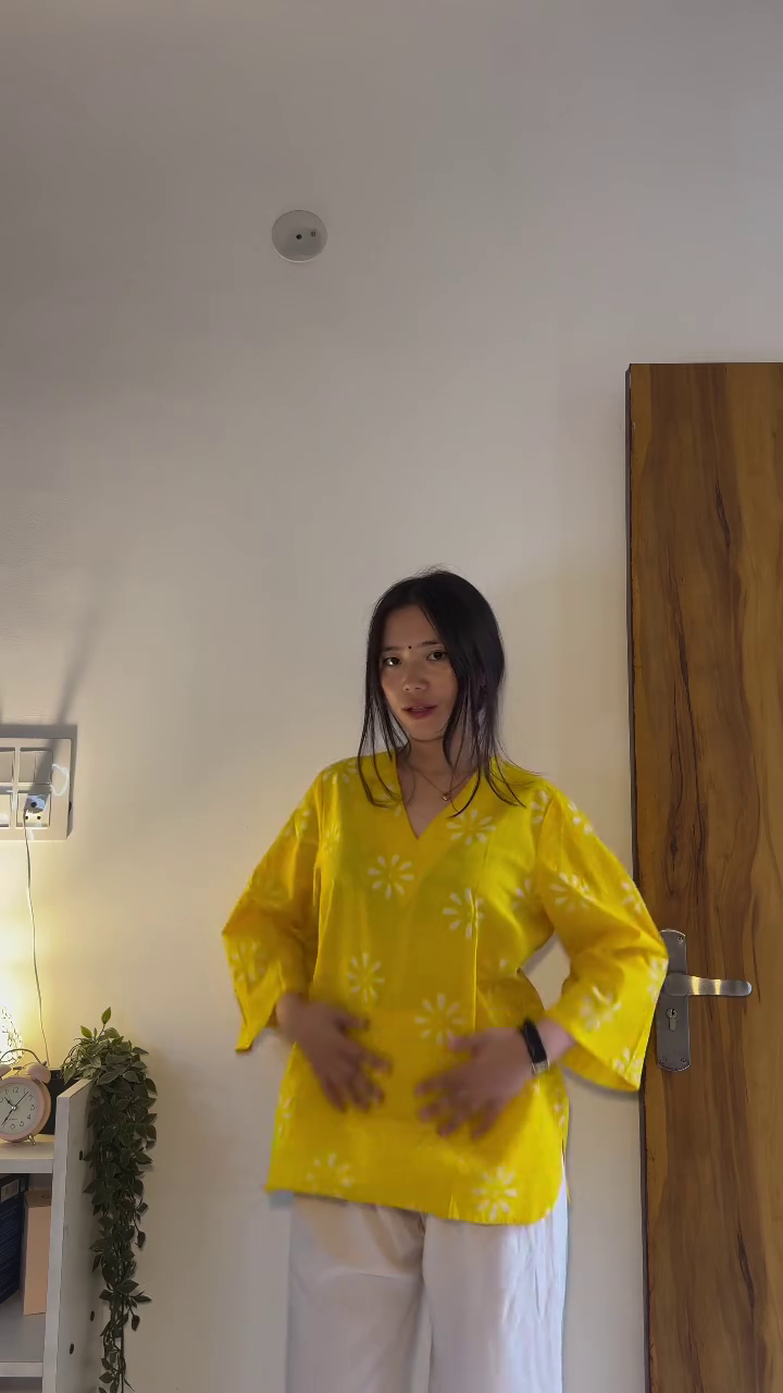 Rosy Bloom Printed Kurti Set