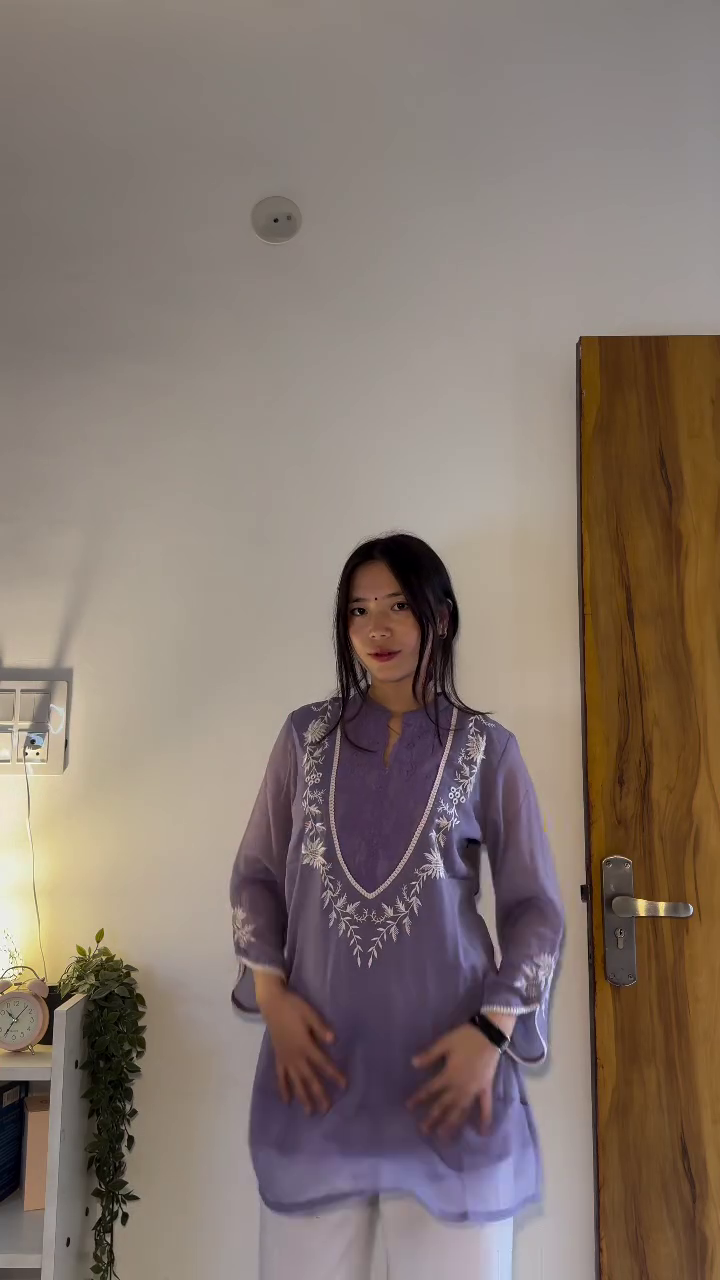 Midnight Indigo Printed Anarkali Set