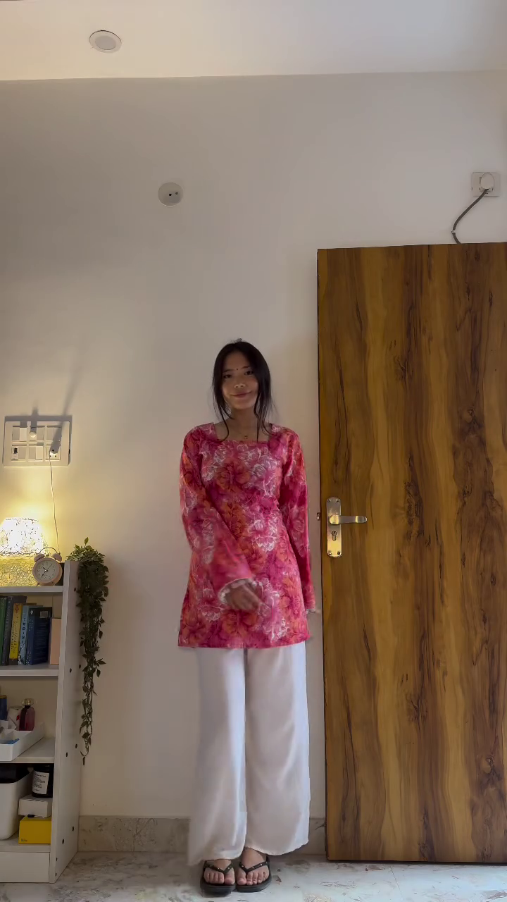 Midnight Indigo Printed Anarkali Set