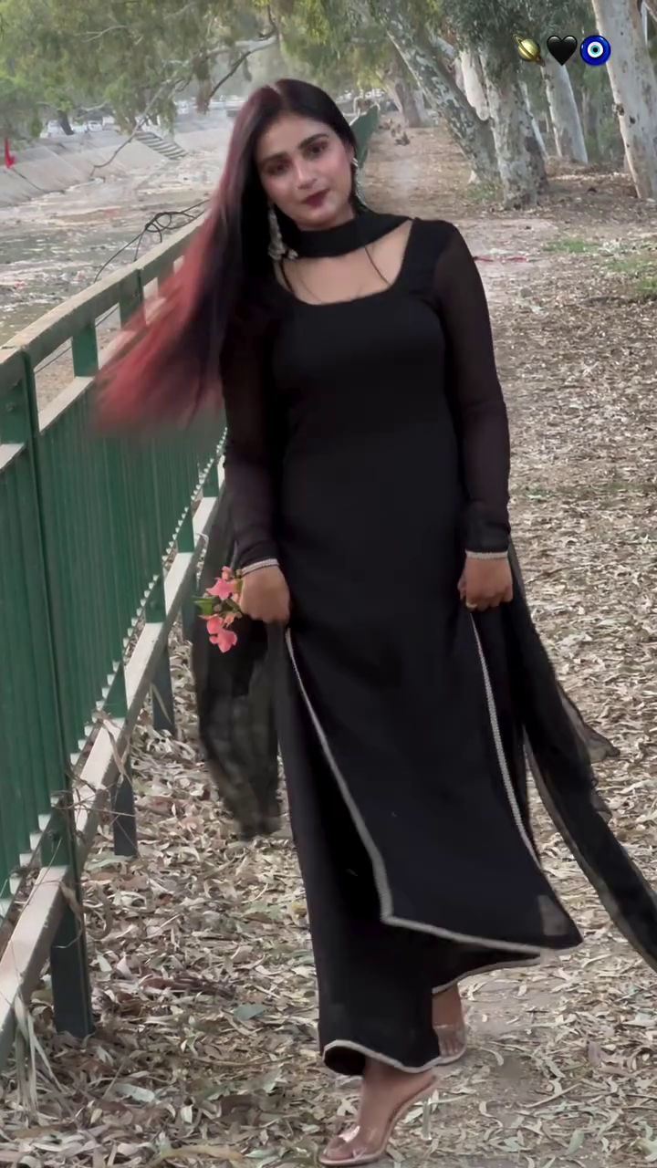 Noir Elegance Straight Suit Set