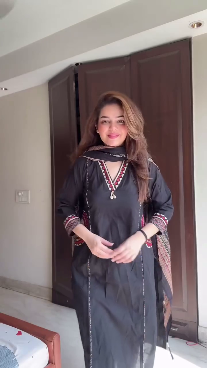 Classic Black Ethnic Suit Set