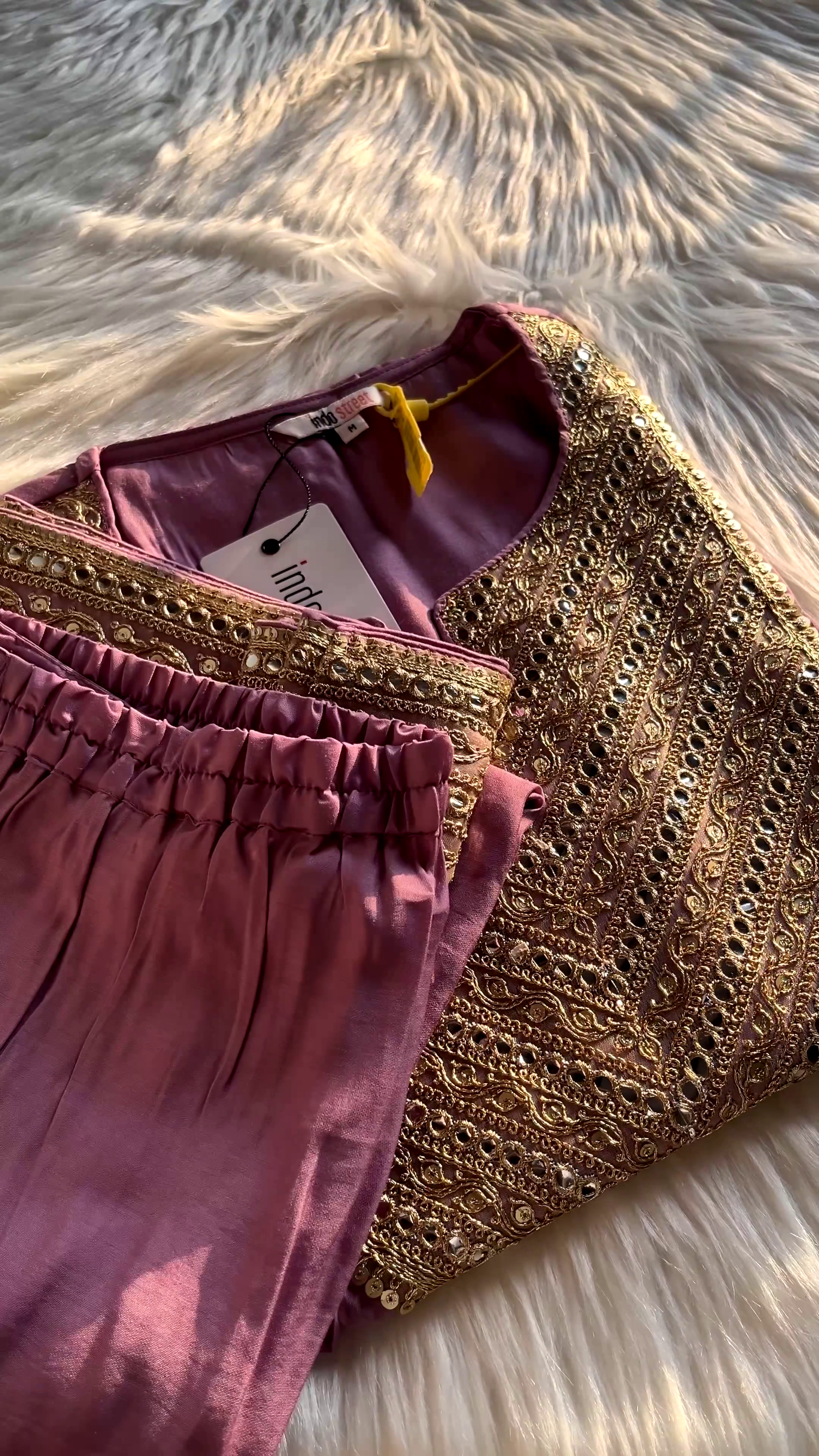 Premium Handcrafted Red Embroidered Suit