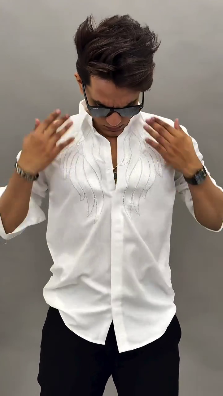 Golden Statement Party Shirt