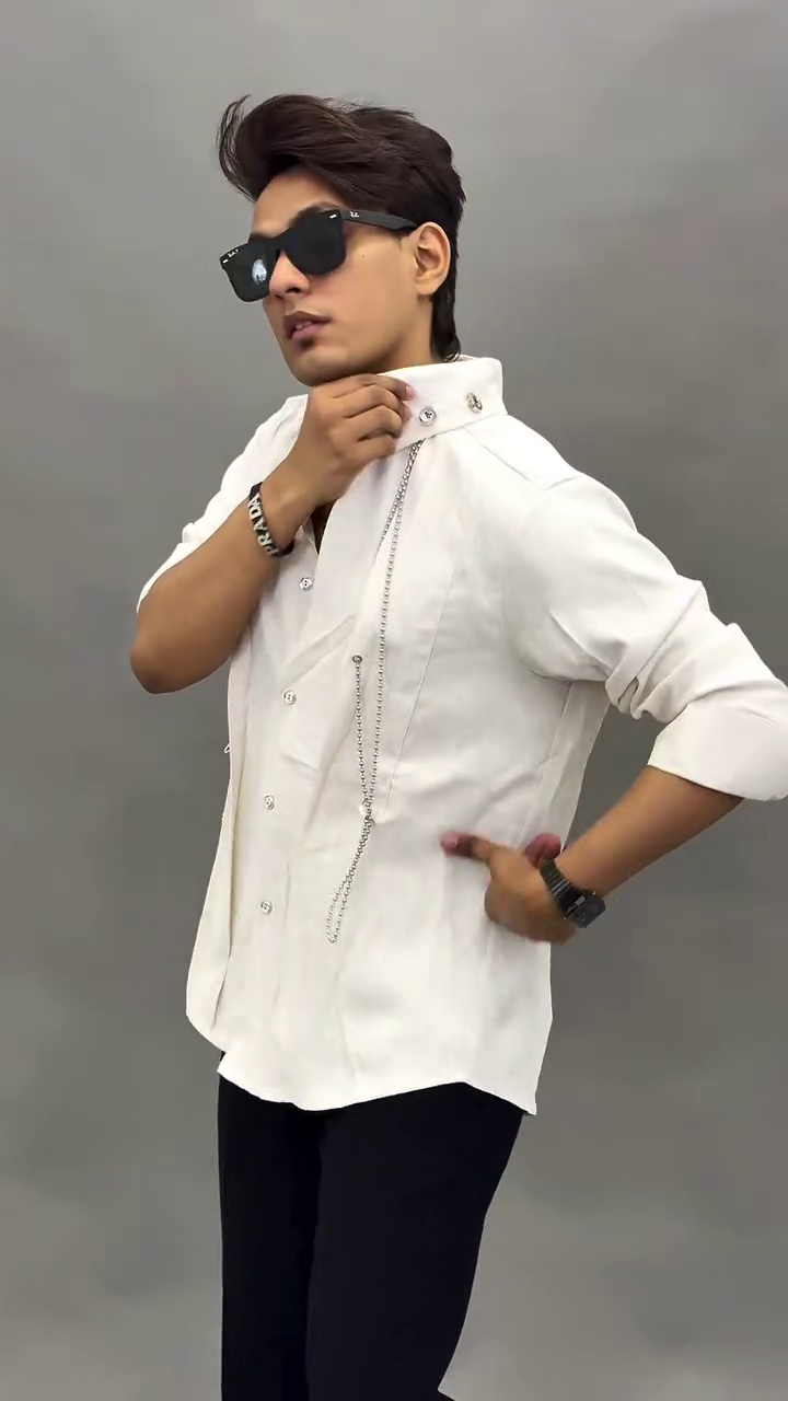 Classic Black Designer Shirt