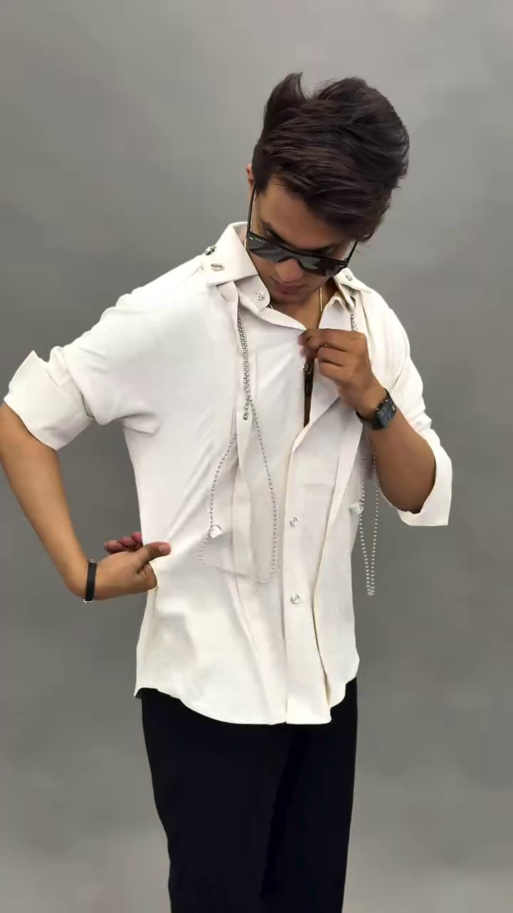 Classic Black Designer Shirt