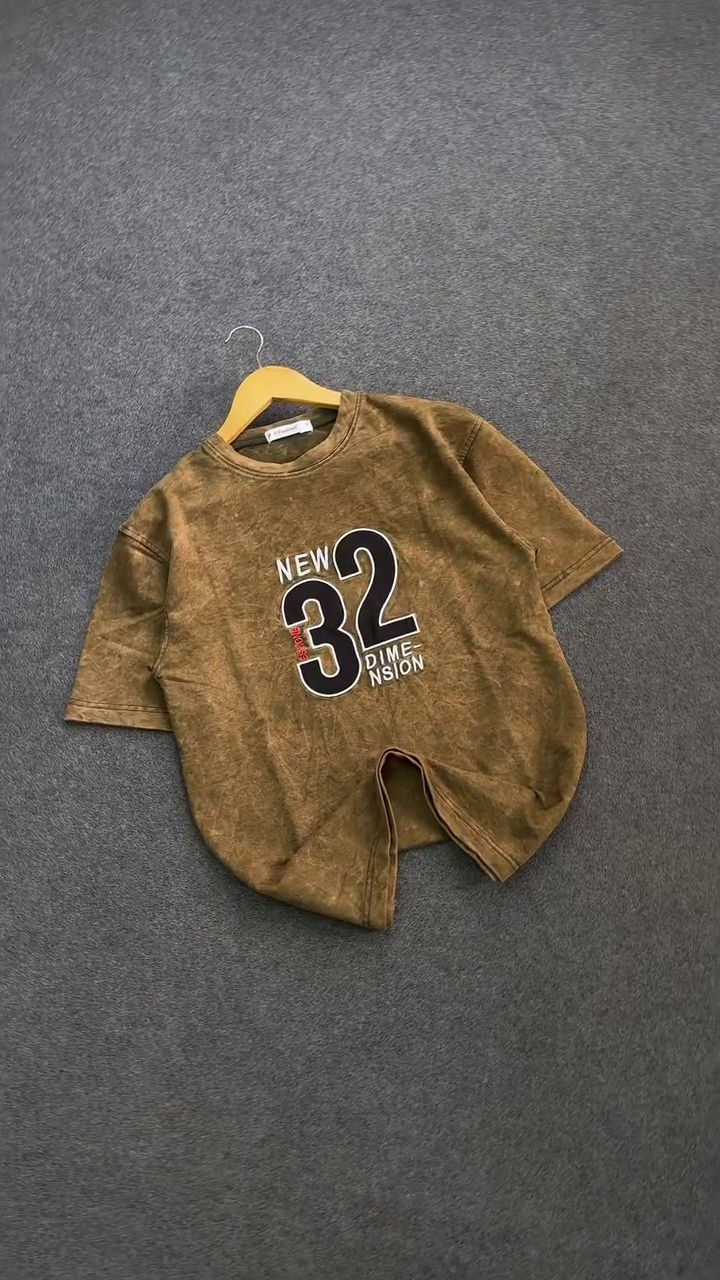 Vintage Washed “32 Dimension” T-Shirt