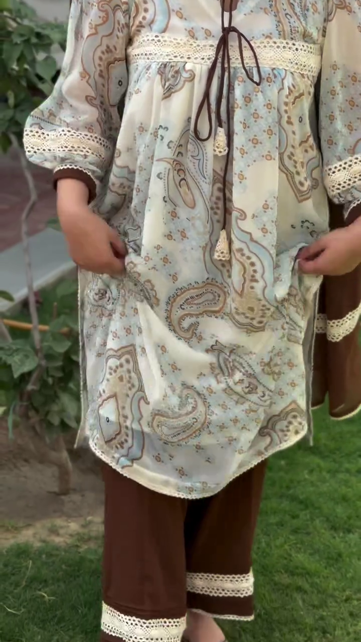 Boho Paisley Lace Co-ord Set