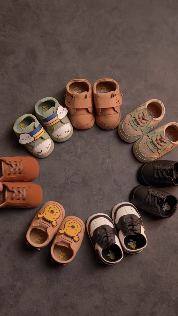 "Adorable Baby Sneakers Collection – Soft, Stylish & Supportive"