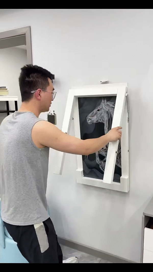 🎨➡️🛠 Hidden Wall Table Magic! 🐎✨ - Image 3