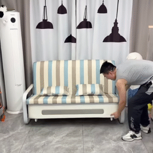 🛏️ Title: “Fold, Relax, Repeat – The Smart Foldable Bed You Need!”