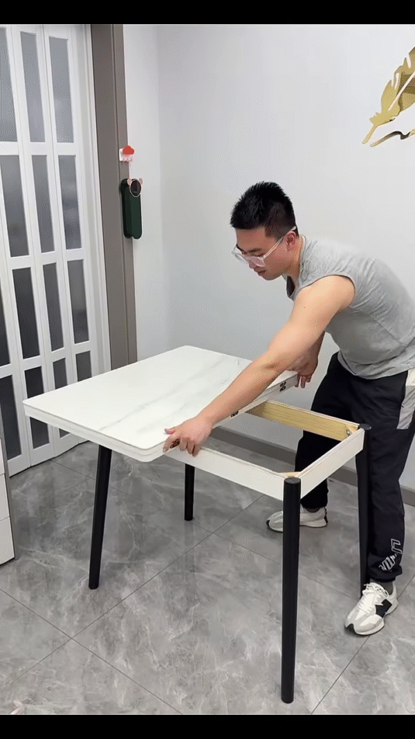 🛋️🔁 2-in-1 Magic Folding Table – Your Space-Saving Hero! 🔧✨ - Image 3